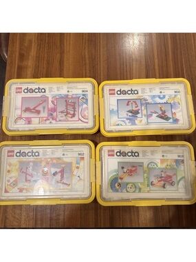 Vintage LEGO Set 9612, 9614, 9610, 9616 Dacta Learning Kit Educational